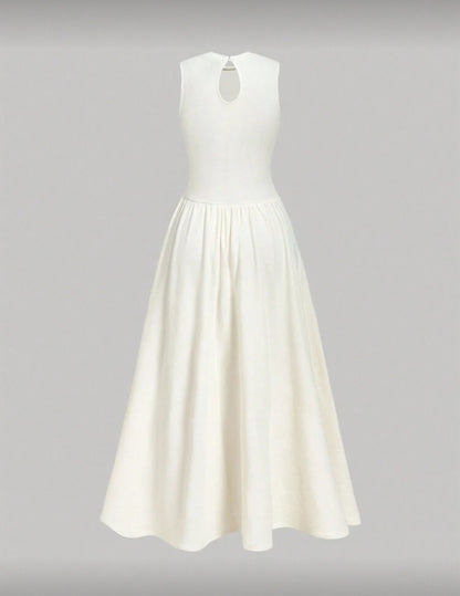 Vestido largo Lily - Beige