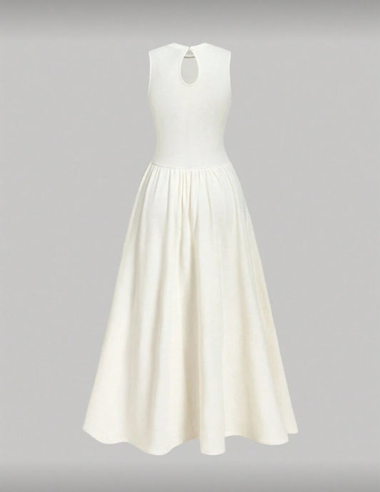 Vestido largo Lily - Beige