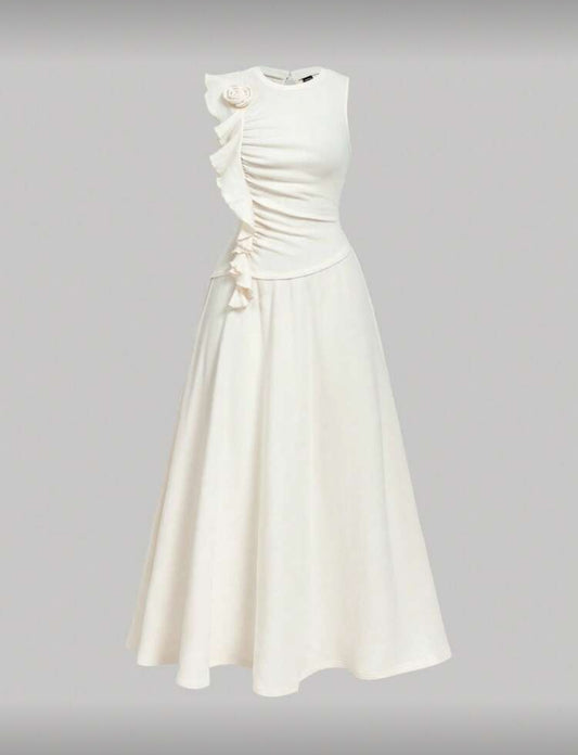 Vestido largo Lily - Beige