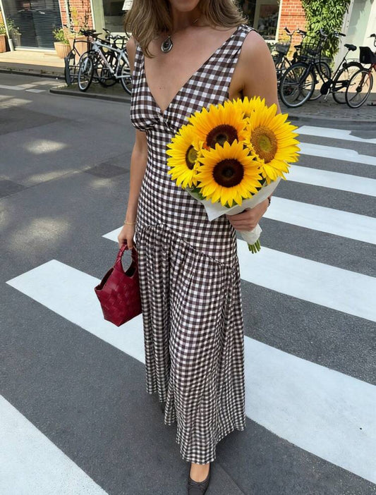 Vestido Ornella - cuadros