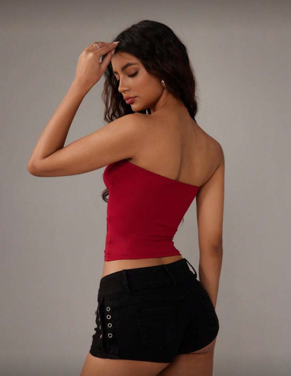 Top tubo - rojo