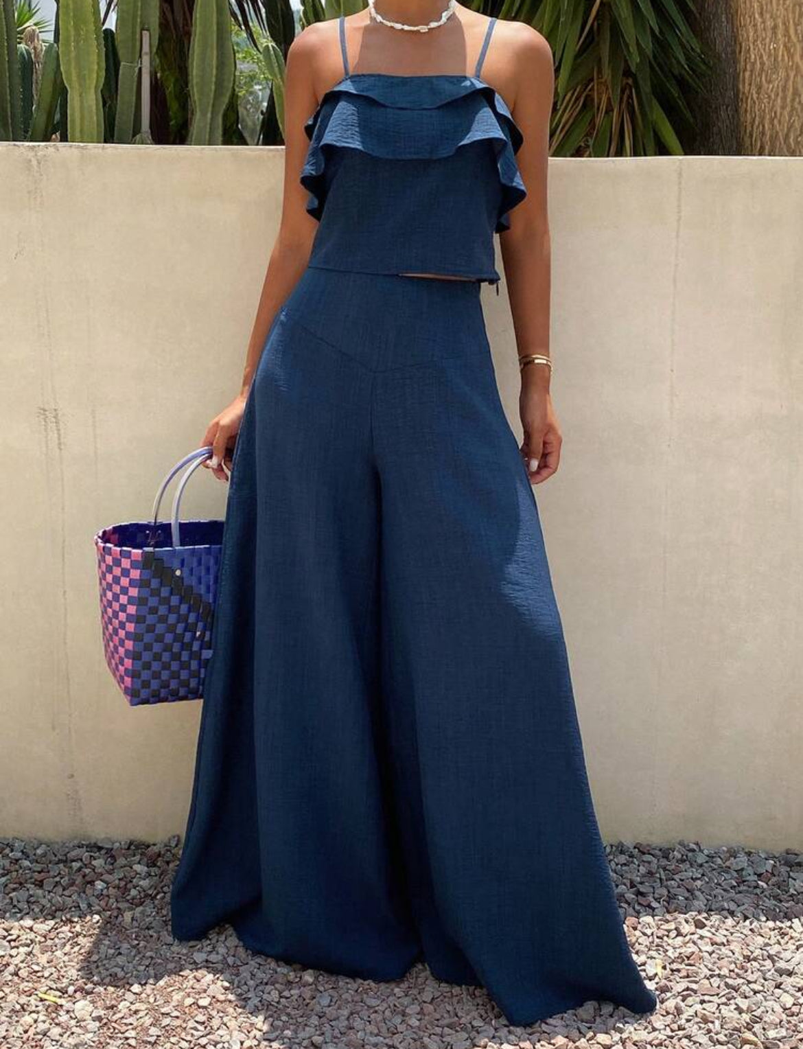 Conjunto Eva - azul oscuro