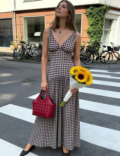 Vestido Ornella - cuadros