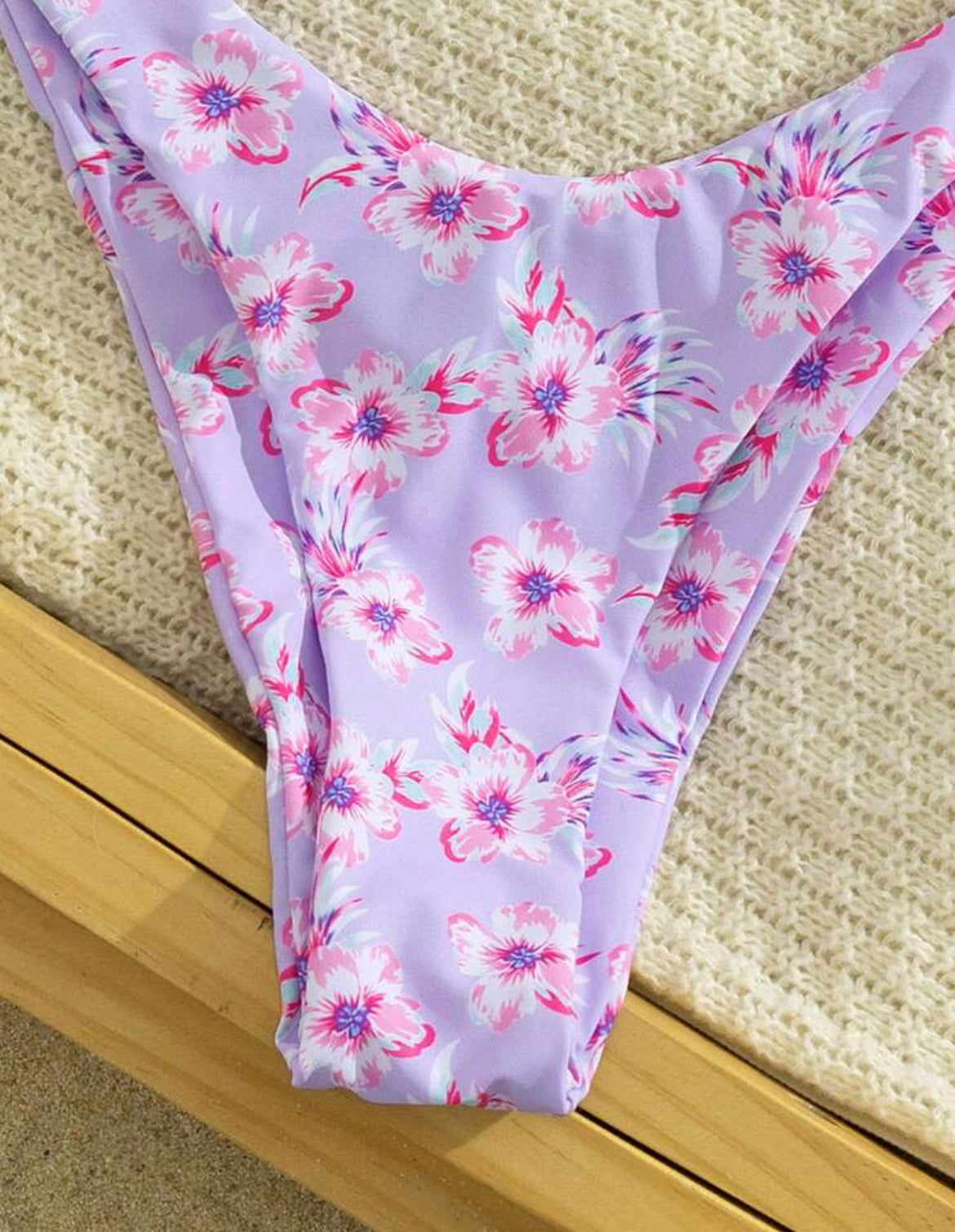 Bikini floral - lila