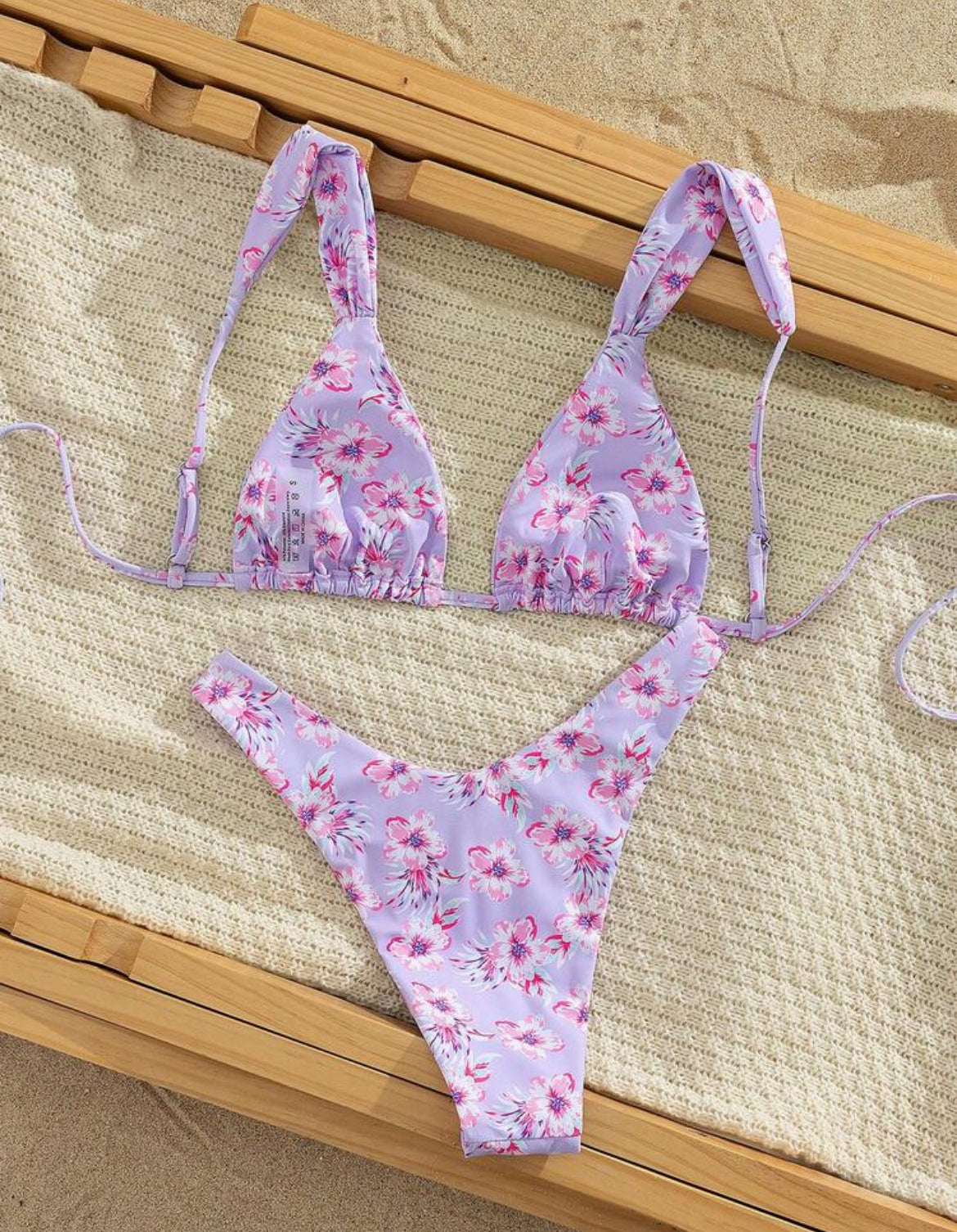 Bikini floral - lila